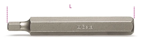 Inserti esagonale 10 mm beta 867pe/l - dettaglio 1