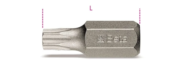 Inserti esagonale 10 mm beta 867tx - dettaglio 1