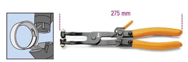 Pinza automatica per anelli stringitubo beta 1472au - dettaglio 1
