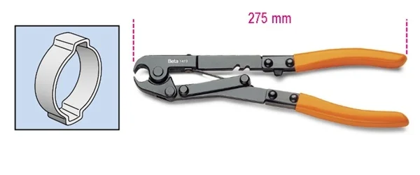 Pinza per collari oetiker beta 1473 - dettaglio 1
