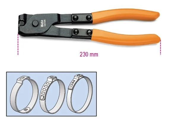 Pinza per collari oetiker beta 1473a - dettaglio 1