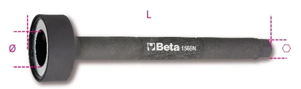 Chiave braccetti sterzo beta 1566n - dettaglio 1