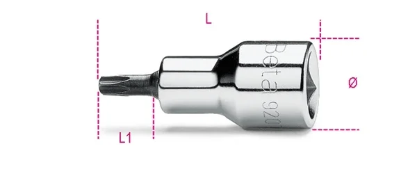 Chiave bussola torx 1/2 beta 920tx - dettaglio 1