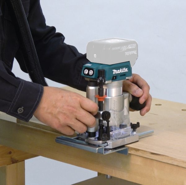 Makita DRT50ZJX2 Rifilatore fresatrice senza batterie - DRT50ZJX2