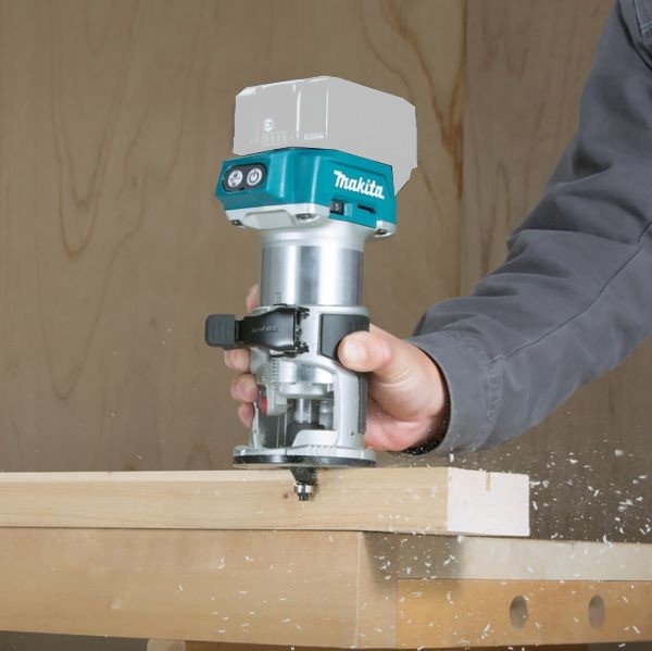 Makita DRT50ZJX2 Rifilatore fresatrice senza batterie - DRT50ZJX2