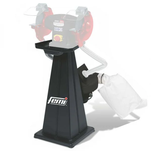 Femi 303 + ASP020 Basamento a colonna per smerigliatrici con aspiratore centrifugo Hp 0,20 Tf - 7133597
