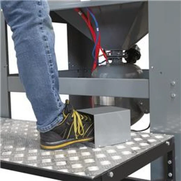 Fervi 0605 Sabbiatrice a pressione con aspiratore - dettaglio 7