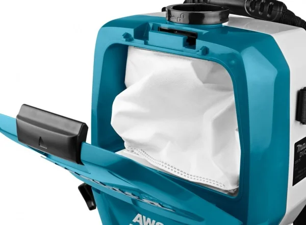Makita DVC265ZXU Aspiratore a zaino 36 v senza batterie dettaglio 5