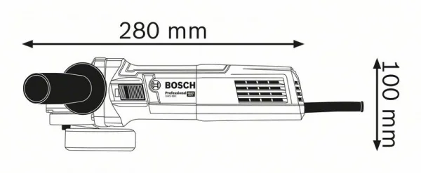 Bosch gws 880 smerigliatrice angolare 060139600a - dettaglio 2