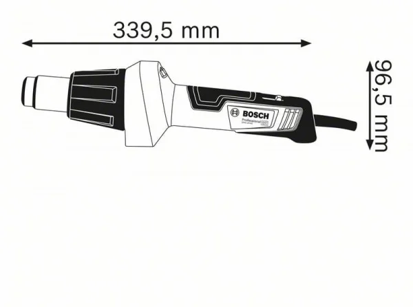 Termosoffiatore bosch ghg 20-60 06012a6400 - dettaglio 2