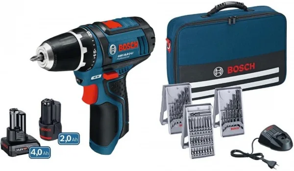 Bosch GSR 12V-15 Set Trapano avvitatore  dettaglio 1