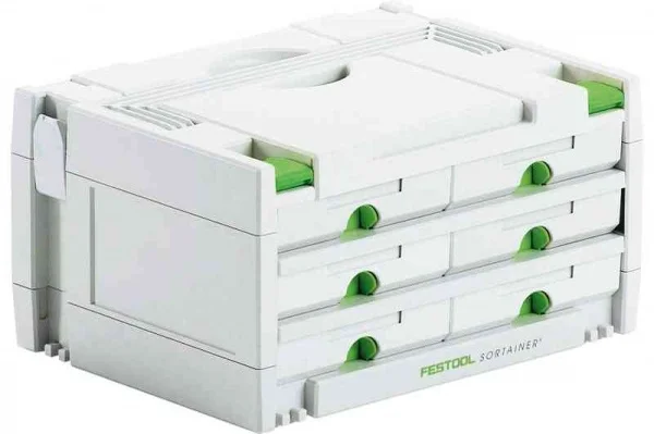 Valigetta sortainer festool sys 3-sort/6 491984 sys 3-sort/6 - dettaglio 1