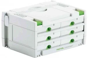 Valigetta sortainer festool sys 3-sort/6 491984 sys 3-sort/6 - dettaglio 1
