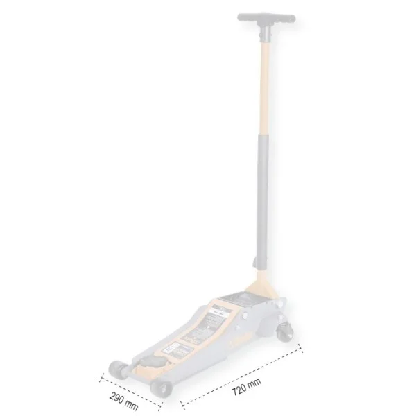 Sollevatore idraulico ribassato beta 3029/2t 030290020 - dettaglio 3