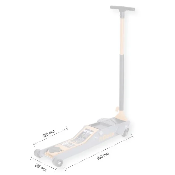 Sollevatore idraulico lungo ribassato beta 3029l/2t 030290120 - dettaglio 3