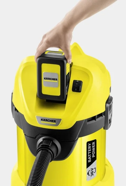 Aspirapolvere a batteria karcher wd 3 battery set 1.629-911.0 - dettaglio 2