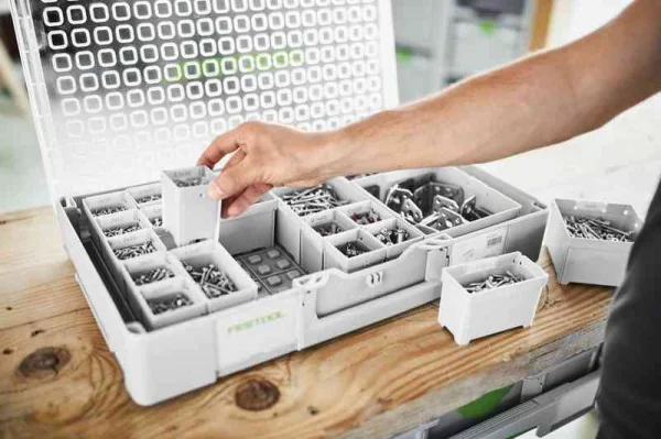 Scatole box per systainer organizer festool box 100x150x68/6 204861 - dettaglio 5