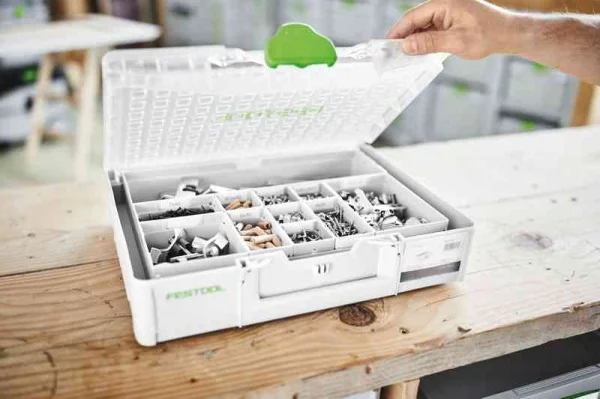 Valigetta systainer organizer festool sys3 org m 89 6xesb 204854 - dettaglio 2