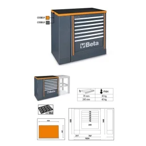 Estensione per arredo officina beta c55bg/1 055000091 - dettaglio 1