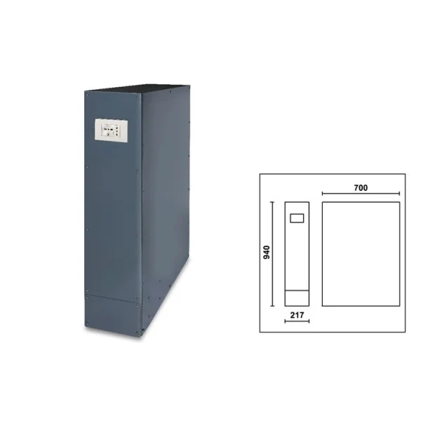 Gamba universale per banco con prese elttriche beta c55b/ge 055000097 - dettaglio 1
