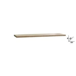 Piano da lavoro in legno per banco arredo officina beta c45pw/2-1,3mt 045000113 - dettaglio 1