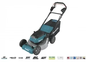 Rasaerba 18vx2 mulching semovente senza batterie makita dlm462z - dettaglio 1