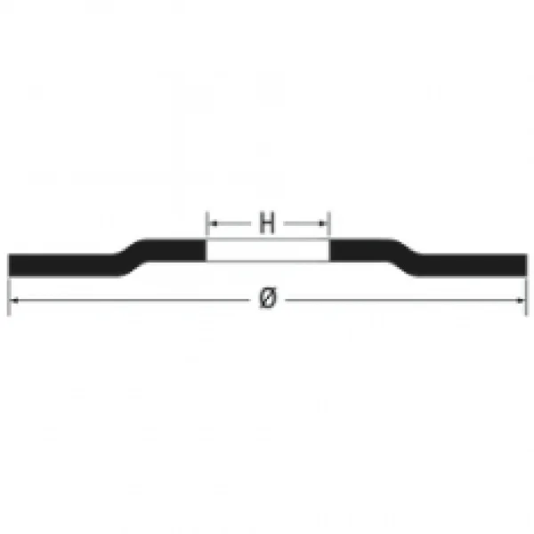 Beta 11204a disco lamellare zirconio mm 115 112040004 - dettaglio 3