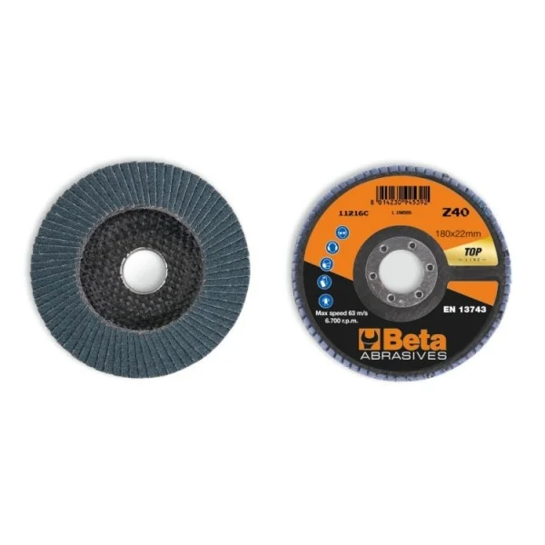 Beta 11216c disco lamellare zirconio mm 180 112160204 - dettaglio 1