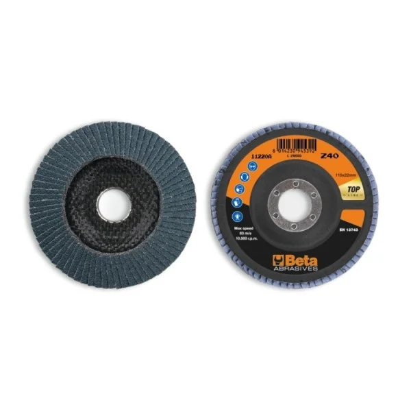 Beta 11220a disco lamellare zirconio mm 115 112200004 - dettaglio 1