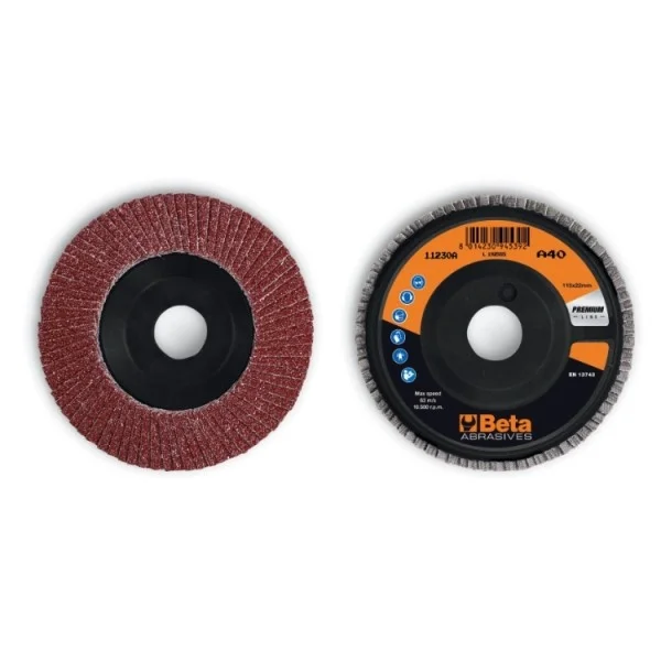 Beta 11230a disco lamellare corindone mm 115 112300004 - dettaglio 1
