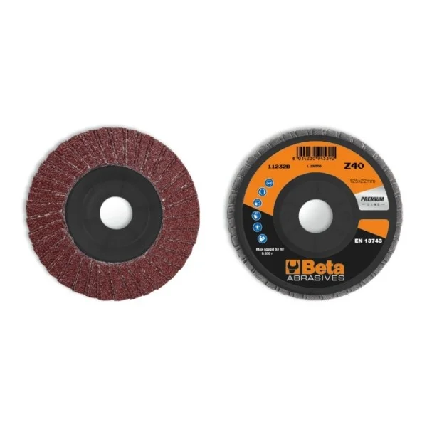 Beta 11232b disco lamellare corindone mm 125 112320104 - dettaglio 1