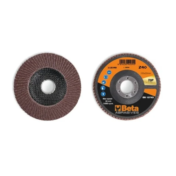 Beta 11234b disco lamellare corindone mm 125 112340104 - dettaglio 1