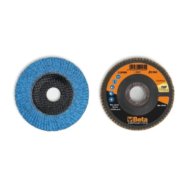 Beta 11242a disco lamellare zirconio ceramicato mm 115 112420004 - dettaglio 1