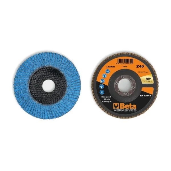Beta 11242b disco lamellare zirconio ceramicato mm 125 112420104 - dettaglio 1