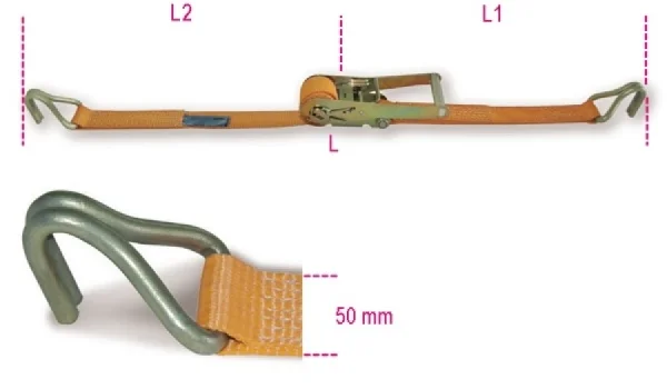 Robur 8181 6/S4 Kit sistemi di ancoraggio a cricchetto - 081810906