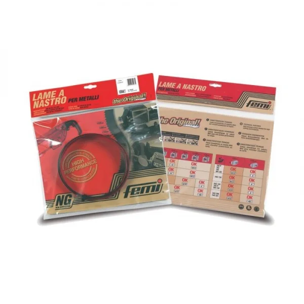 Femi Lama a nastro bimetalliche per segatrici NG System 1440 x 13 x 0,65 mm - dettaglio 2