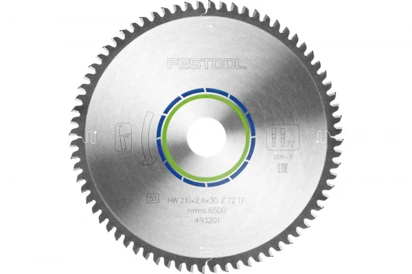Festool 210x2,4x30 tf72 lama speciale seghe portatili 493201 - dettaglio 2