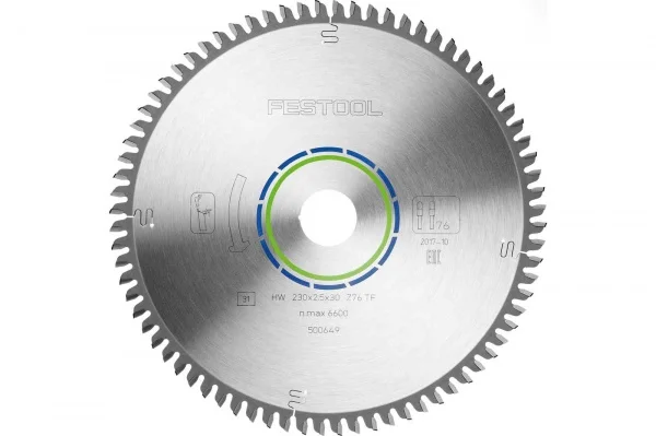 Festool hw 230x2,5x30 tf76 lama speciale seghe portatili 500649 - dettaglio 2