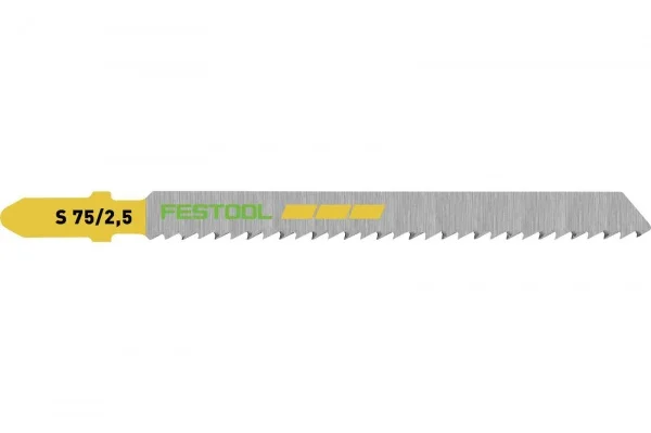 Festool s 75/2,5/5 lame wood fine cut per seghetto alternativo pz 5 204256 - dettaglio 1