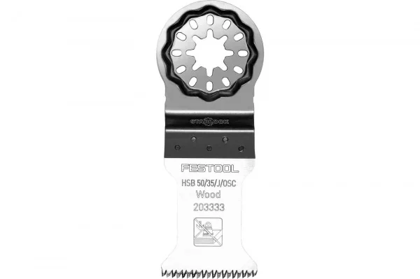 Festool hsb 50/35/j/osc/5 lama seghettata legno per multifuzione 203333 - dettaglio 1