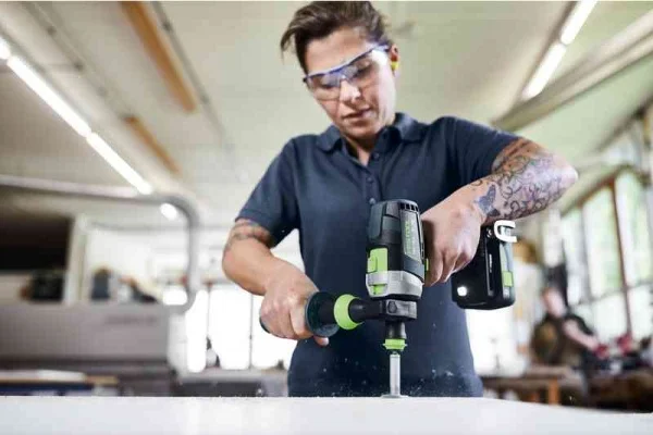 Festool tpc 18/4 i-basic trapano avvitatore a percussione 18v senza batterie 575604 - dettaglio 4