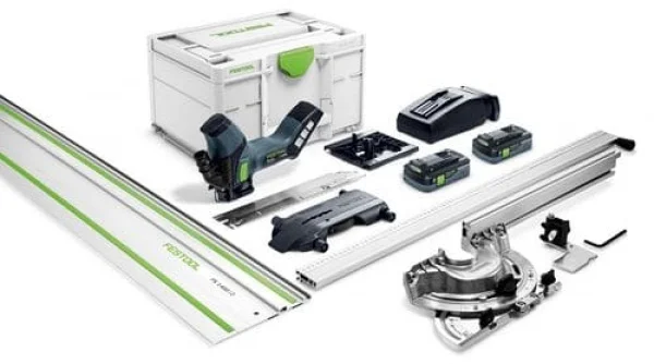 Festool isc 240 hpc 4,0 eb-plus-xl-fs sega a spadino per materiali isolanti a batteria 18v con binario 576572 - dettaglio 1