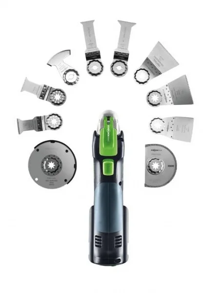 Festool osc 18 e-basic utensile multifunzione vecturo 18v senza batterie 576591 - dettaglio 8
