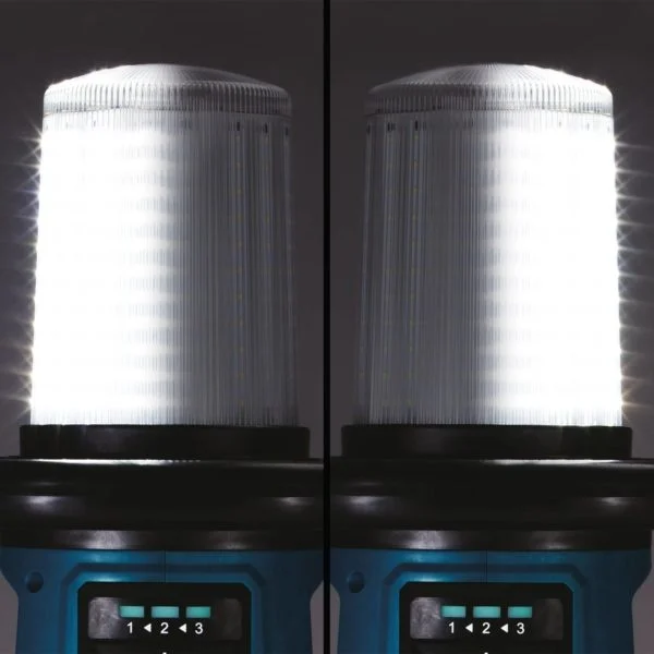 Makita DML810 Faro da cantiere led a batteria 18v - dettaglio 8