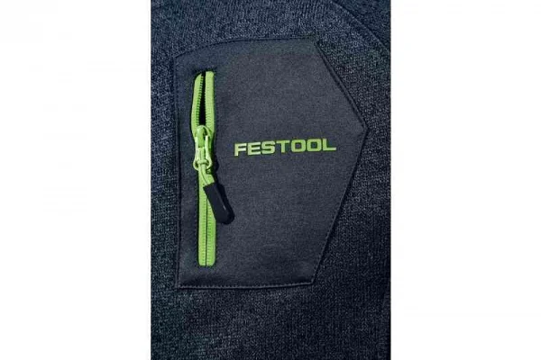 Festool sj-ft1 felpa con zip - dettaglio 2