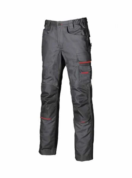 U-power free pantalone da lavoro dw022gm - dettaglio 1