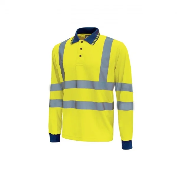 U-Power Haze Polo da lavoro maniche lunghe - HL167YF