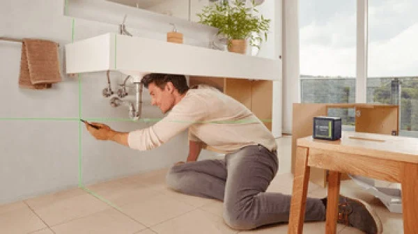 Bosch hobby quigo green livella laser multifunzione per squadri 2 linee verdi 0603663c00 0603663c00 - dettaglio 5
