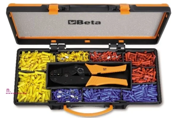 Beta 1608/C9 Assorimento pinza per capicorda e capicorda - Dettaglio 1