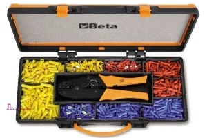 Beta 1608/C9 Assorimento pinza per capicorda e capicorda  - Dettaglio 1